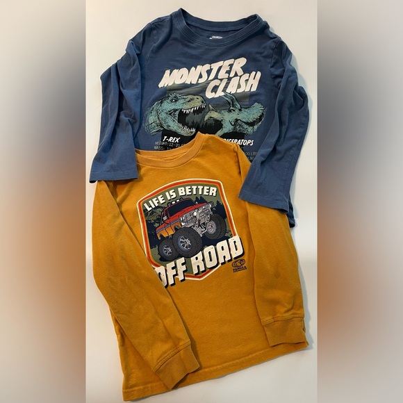 Other - Two Long Sleeve Shirts. Size 7. Great Condition.
